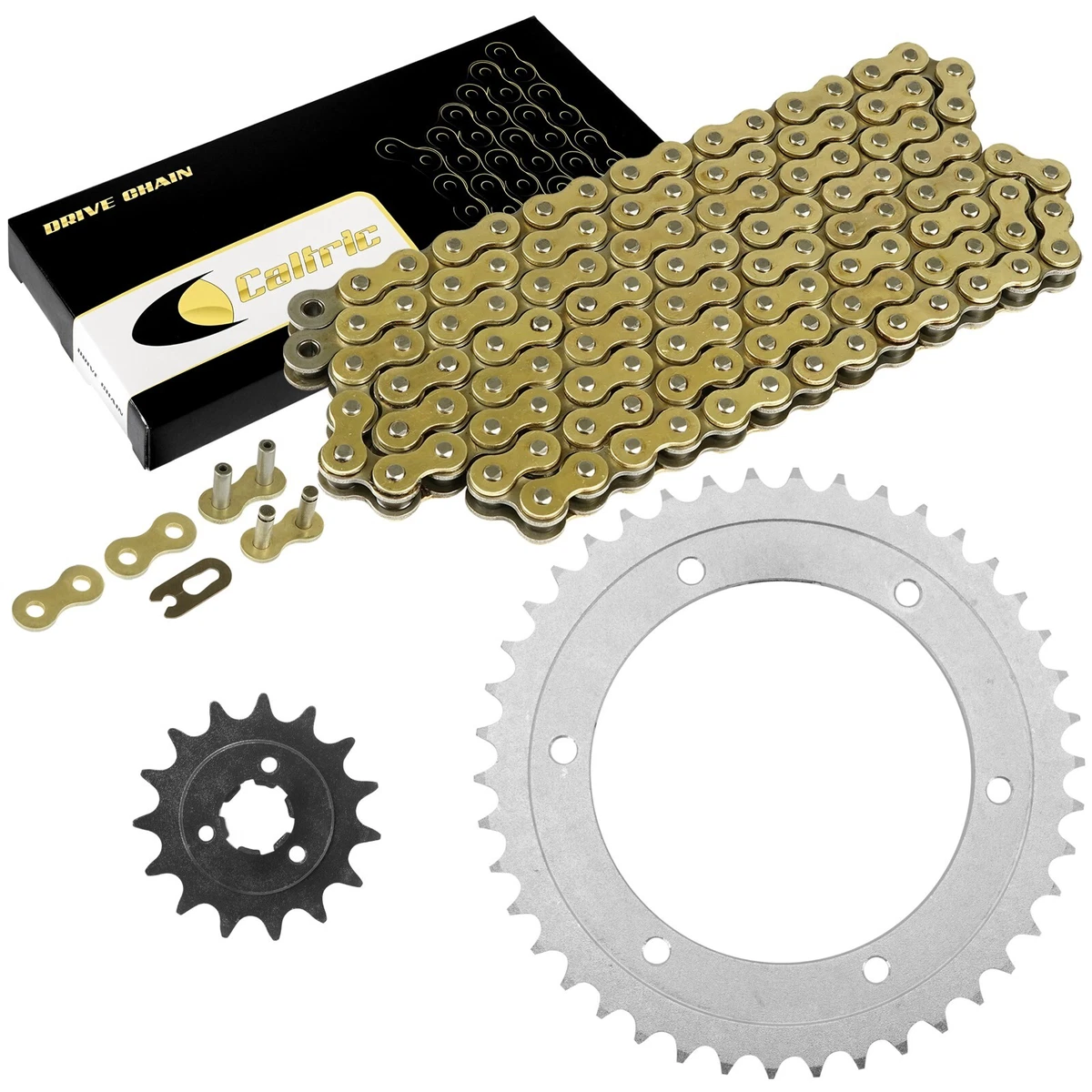 Front & Rear Sprocket Kit For Suzuki DR650S/SE 1996-2023 (Select Years) - Caltric