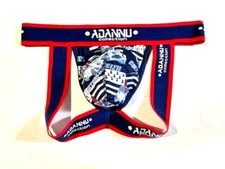New ADANNU Jockstrap Car Print Stretch Athletic Underwear sz XXL Sold out