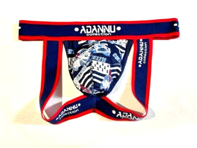 New ADANNU Jockstrap Car Print Stretch Athletic Underwear sz XXL Sold ...