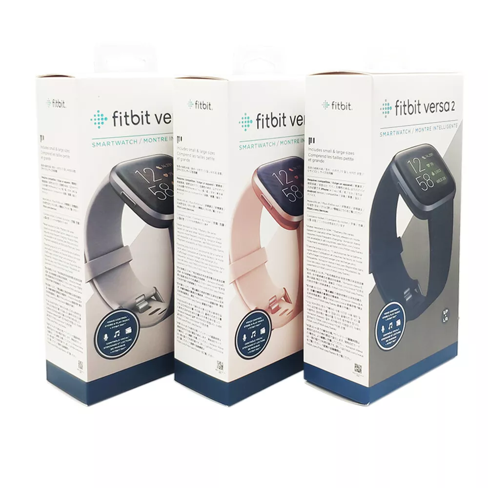 Fitbit Versa 2 Health & Fitness Smartwatch Authentic Activity Tracker New