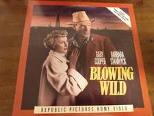 Blowing Wild Laserdisc Movie Gary Cooper Used