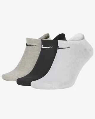 Nike Collants Socquettes Invisibles Lightweight Dri-Fit (3 Paire ),Unisexe - 901 - Photo 1/4