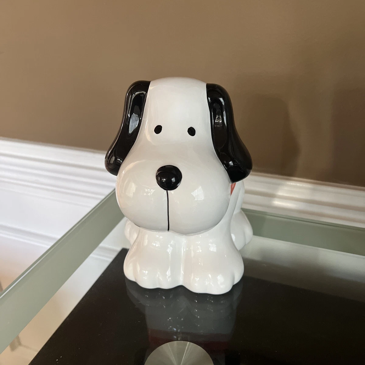 White dog hotsell cookie jar