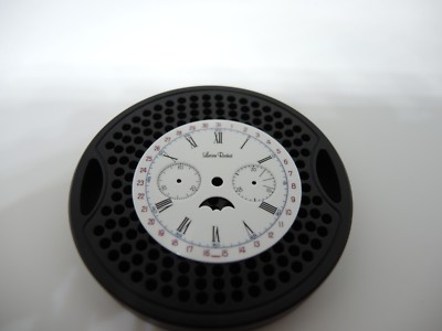 Lucien Rochat Chronographen Zifferblatt, Mondphase, Ø 35,6 mm, watch dial