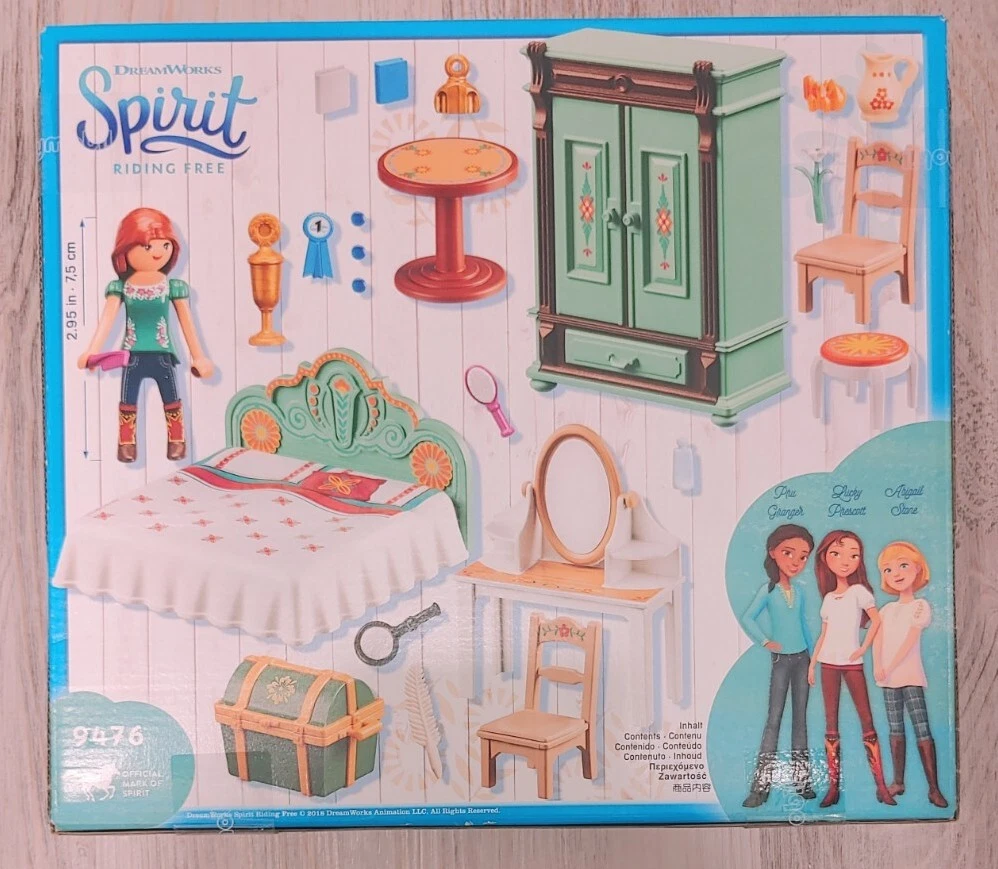 Playmobil Spirit Riding Free Barn Lucky s Bedroom Set 9476 New In