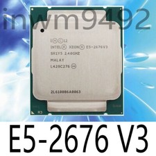 Intel Xeon E5-2676 V3 2.4GHz SR1Y5 12-Core LGA 2011-3 Server CPU Processors