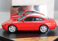 Porsche 911 Carrera 996 Rot 1998 1/43 Vitesse V98146 Mit Vitrine