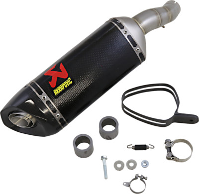 AKRAPOVIC Carbon Fiber Slip-On Muffler for MT03 YZFR3 YZFR25 S-Y2SO16-HAPC/1