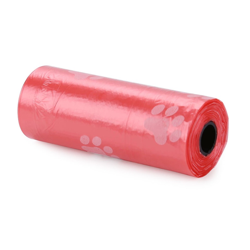 Pet Dog Waste Bags Dispenser Collector Holder Clean Puppy Poop Bag