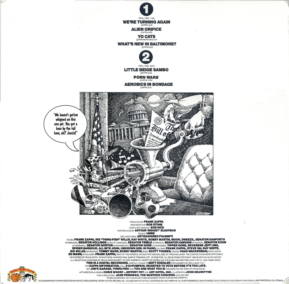 ∎ Frank Zappa : Frank Zappa Meets The Mothers Of Prevention - Photo 2/3