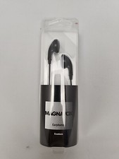 New Magnavox Earphones Earbuds Clear Sound Silicon Comfort Band 13mm driver