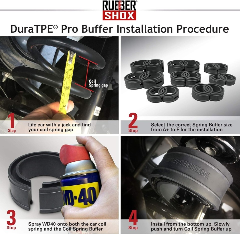 U.S. Series FrontRear Car Coil Spring Buffer Cushion/Automotive