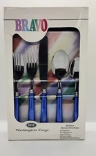 Washington Forge Bravo 20 Pieces Flatware Sets Spoons Forks Knives NEW
