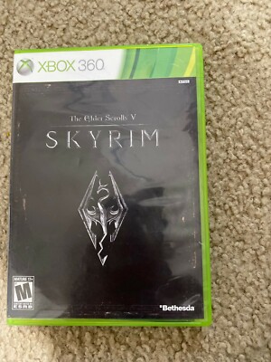 The Elder Scrolls V: Skyrim Xbox 360 Early Print (2011) 93155117631| eBay