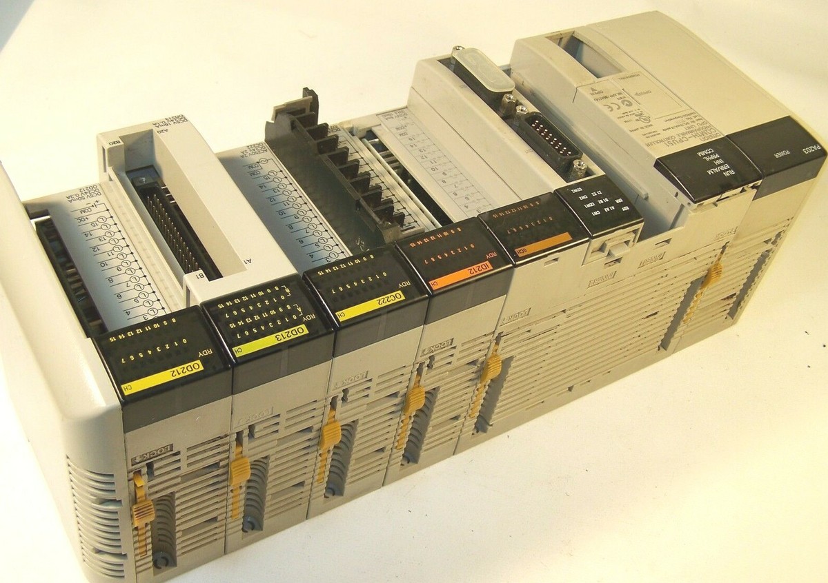 Omron PLC CQM1H-CPU51 CPU W/ Rack Sysmac PA203 ID212 OC222 Omron PLC CQM1H-CPU51 CPU W/ Rack Sysmac PA203 ID212 OC222