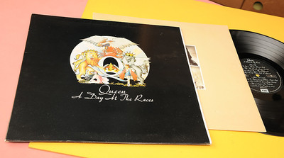 QUEEN LP A DAY AT THE RACES ORIG SÜDAFRIKA 1976 EX TOP TOPO RARE GATEFOLD INNER