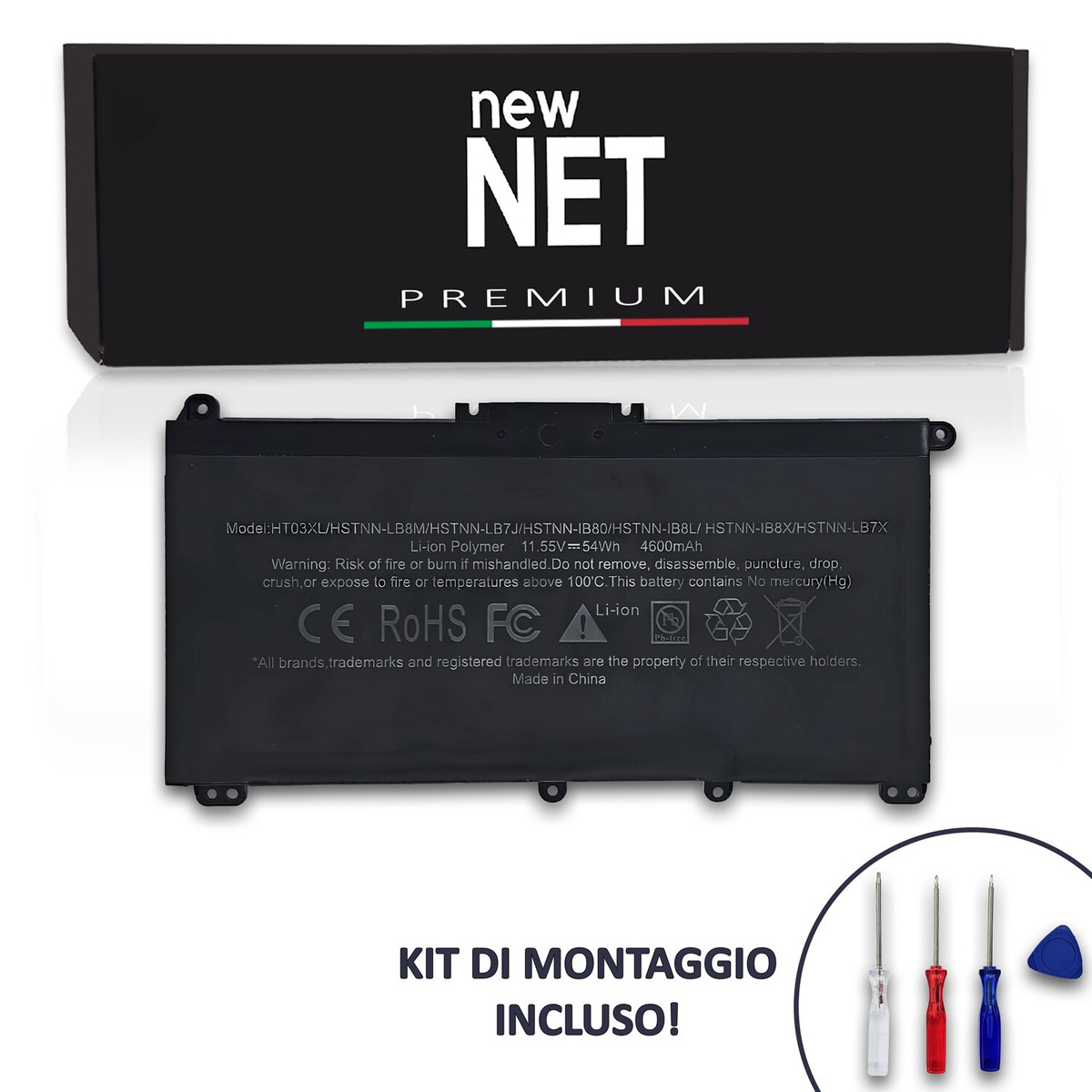 Batteria Premium compatibile con HP 15-dw2050la 15-dw2057cl