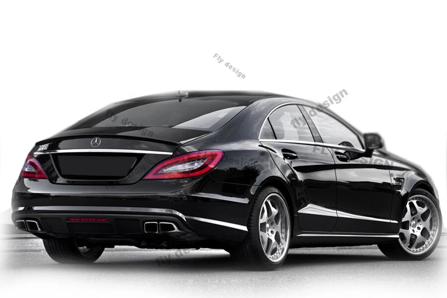 218 C W218 Compatible Con MERCEDES Benz CLS Alerón SMARAGDNEGRO NEGRO Lip - Imagen 2 de 3