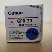 Genuine OEM Canon GPR-30 2793B003AA Magenta Toner Cartridge C5045 C5051 C5250