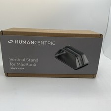 HumanCentric Vertical Laptop Stand for MacBook, Compatible with MacBook Black