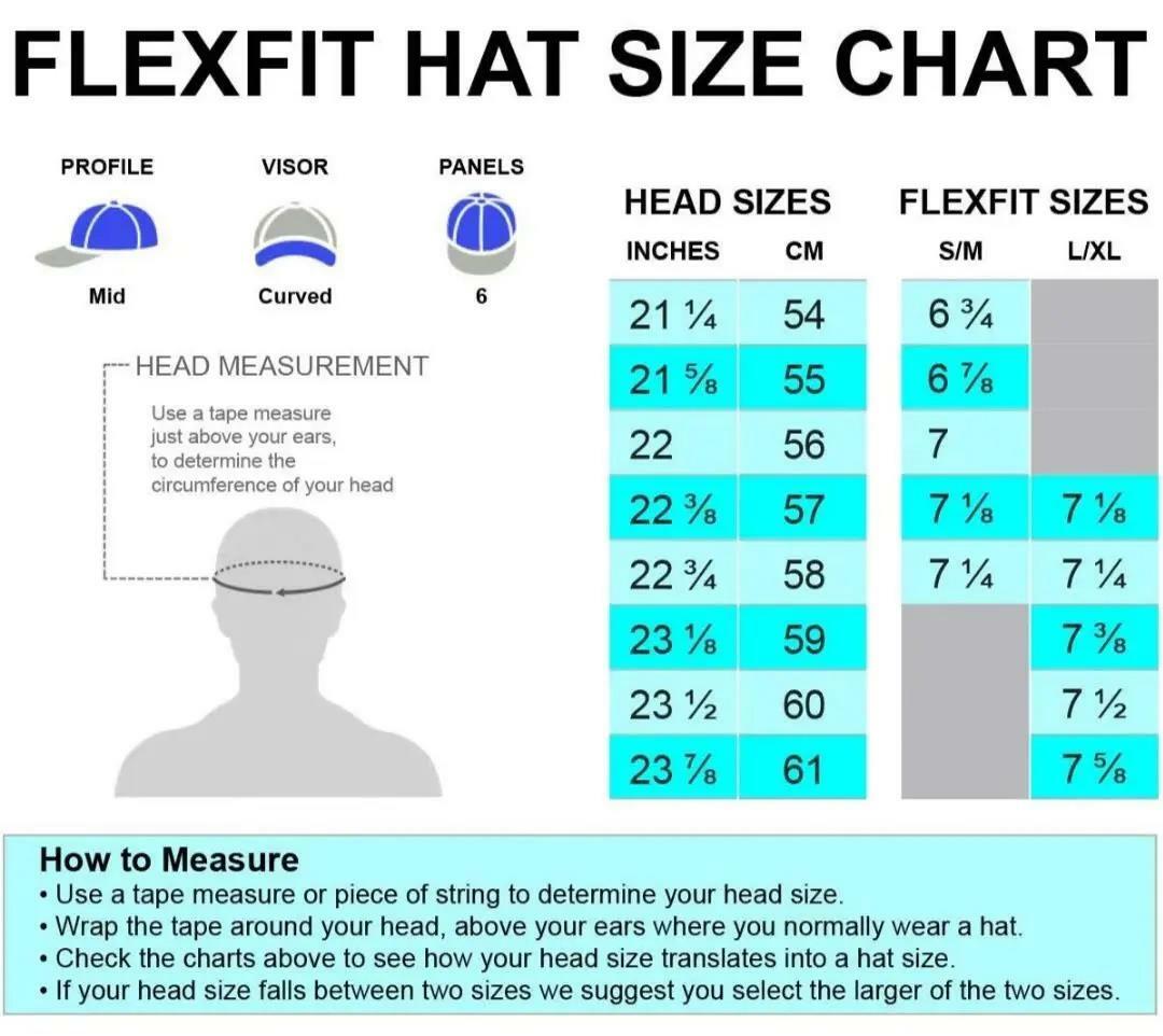 Flexfit 6277 Original Structured Twill Fitted Baseball Hat Cap