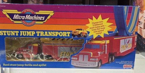 Factory Sealed 1990 Vintage Galoob Micro Machines Stunt Jump Transport 6487 RARE