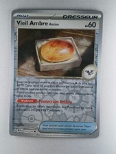 Pokemon Card FRENCH REVERSE Old Antique Amber (MEW 154) 151 [NM] 28.05.2025A