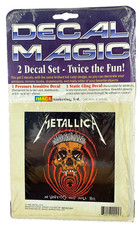 Metallica In Vertigo You Will Be Vintage 1992 Decals Windows Mirrors skateboard