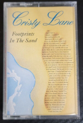 Footprints in the Sand by Cristy Lane (Cassette, Jun-1993, K-Tel Distribution)