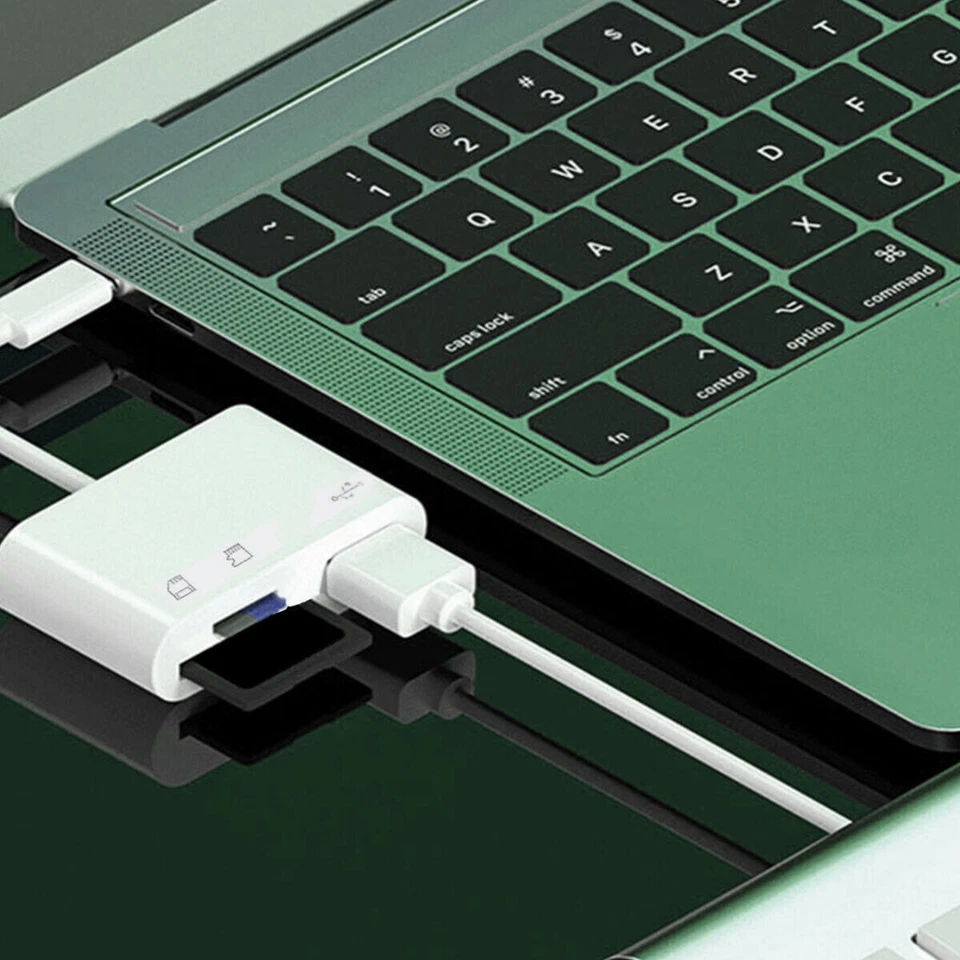 USB-C To SD Card Reader Adapter Type-C For Apple iPad Macbook Pro Air iPhone 15 - Image 4 of 4