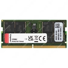 Kingston 32GB 2Rx8 PC5-4800B SODIMM DDR5-38400 262-Pin Non-ECC Laptop Memory RAM