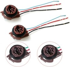 Universal Pigtail Wire Female Socket 4157 U Two Harness Rear Turn Signal Fix