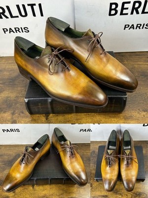 Berluti Alessandro Oxford UK7 Leather Dress Shoes Key Features | eBay Berluti Alessandro Oxford UK7 Leather Dress Shoes Key Features | eBay