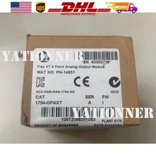 New Allen Bradley 1794-OF4IXT Flex XT 4-Point Analog Output Module US Free Tax