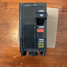SQUARE D QO QOB QOB2100 2 POLE 100 AMP 240V YELLOW CIRCUIT BREAKER NEW IN BOX