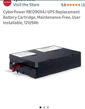 CyberPower RB1290X4J Battery Kit RB1290X4J 