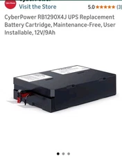 CyberPower RB1290X4J Battery Kit (RB1290X4J)