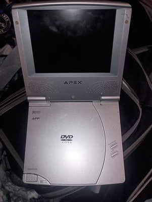 Apex Portable DVD/CD/MP3 Player--Model PD-660S--Needs Power Cord