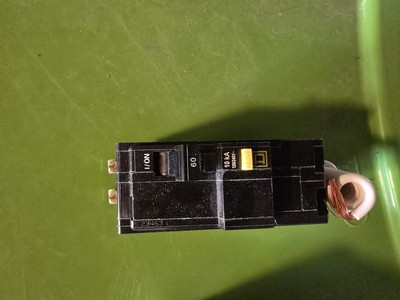 #ad Square D QOB260GFI 60A 2 Pole Ground Fault Circuit Breaker $175.00