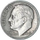 1946 (P) Roosevelt Dime 90% Silver