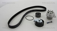 Triscan Wasserpumpe + Zahnriemensatz U.A. FüR CitroËN, Peugeot