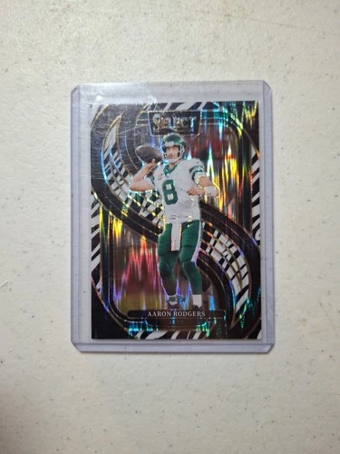 2024 Panini Select - Premier Level Aaron Rodgers #126 Zebra Prizm Case Hit!!!