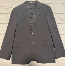 Express Blazer Men's 38S Slim Fit 2 Button Black