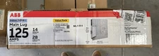 ABB/GE Main Lug Plug-On Neutral Indoor Load Center 125-Amp 14-Space 28-Circuit