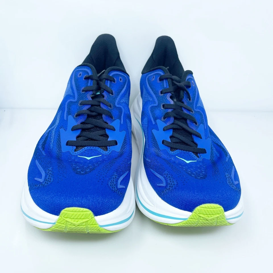 Hoka One One Mens Clifton 10 1162030 NMD Blue Running Shoes Sneakers Size 11 D - Image 3 of 4