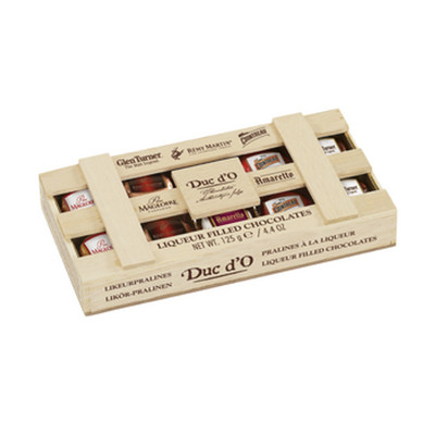 5411281760906 Duc d'O Czekoladki belgijskie z likierem MIX kratka 125g Malta Pre