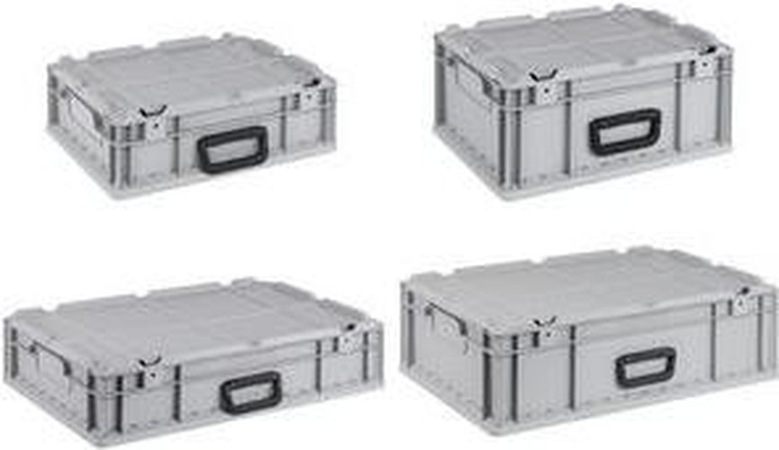 Allit Profiplus Eurocarry 417 - Contenitore Eurobox Grigio PP 17kg