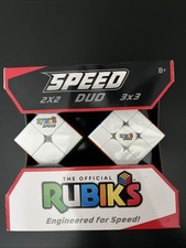 Rubik  s Speed Cube Duo Pack, 3X3 Magnetic Speed Cube  2X2 Speed Cube 2-Pack