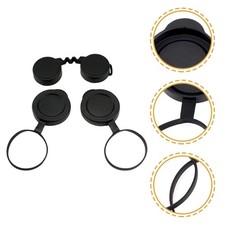 Objective Lens Caps for Binoculars Covers Accessories Telescope Eyepiece 1set