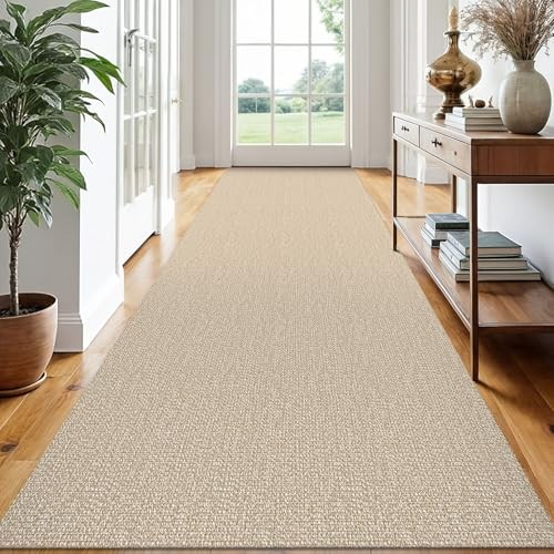 Extra Long Runner Rug 3x14 Ft Washable Runners for Hallways Cotton Non Slip